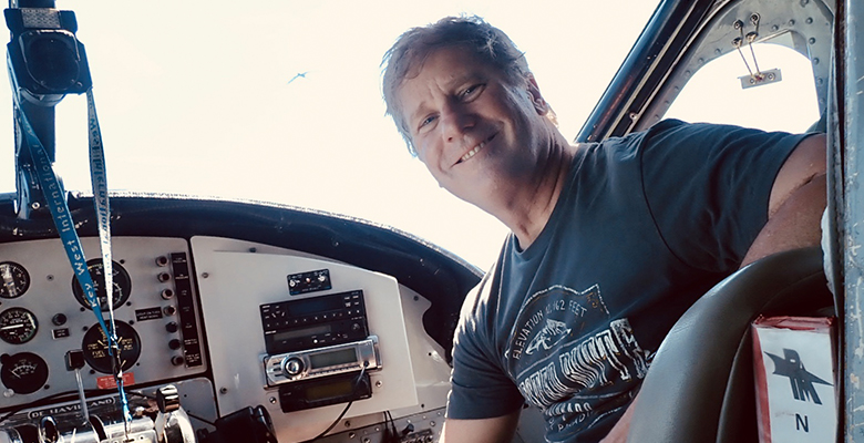 Peter Hinman co-pilot Dry Tortugas National Park Florida Keys